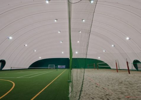 Pressostruttura 18x36 - Beach Tennis e Calcetto