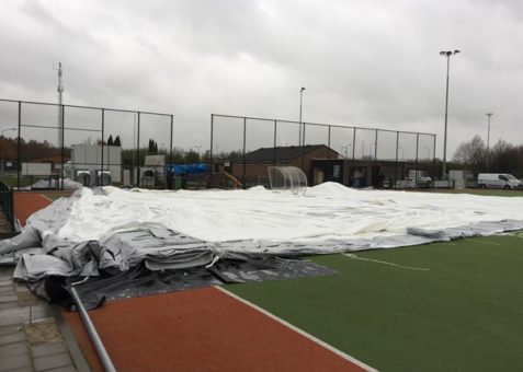 Pressostruttura -47x50- per campo da Hockey