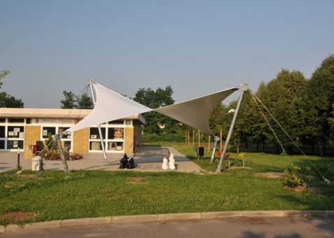 Tensostruttura -modello vela-