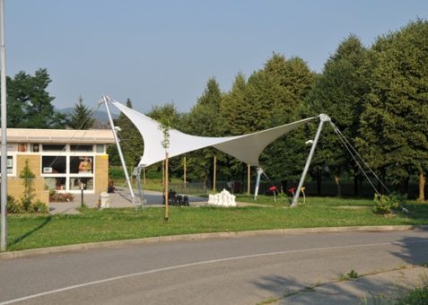 Tensostruttura -modello vela-