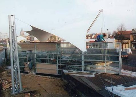 Tensostruttura -modello vela-