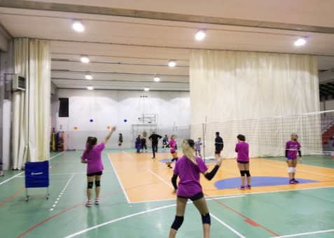 parete divisoria per palestra