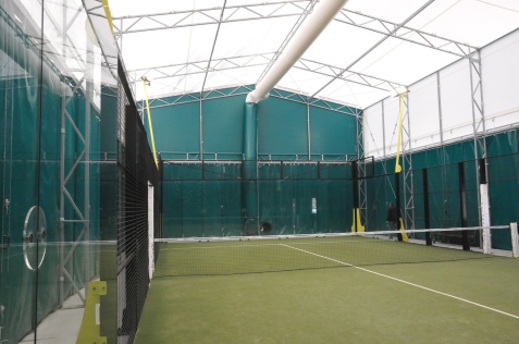 canale distribuzione aria campi da paddle